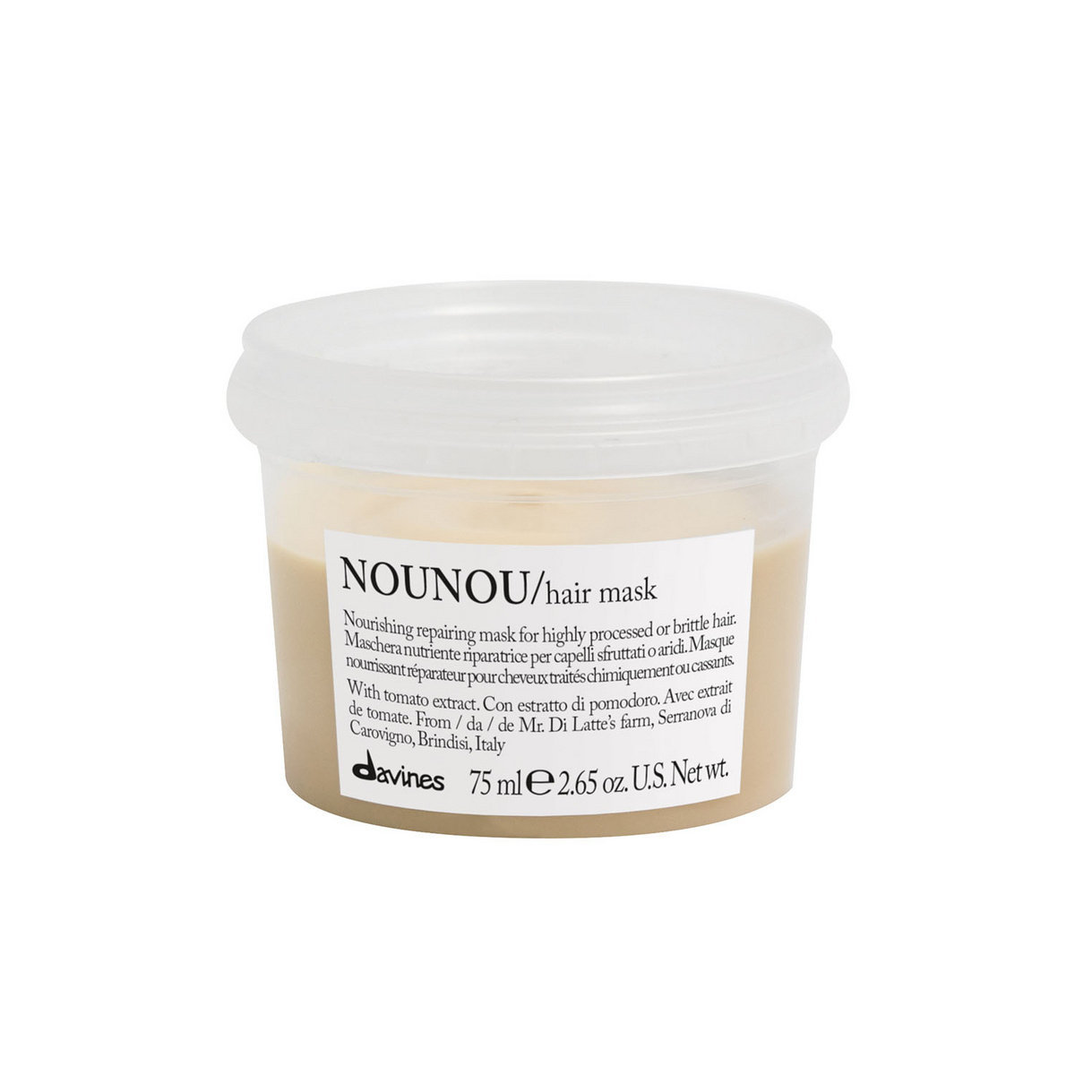 DAVINES ESSENTIAL HAIRCARE maska do włosów NOUNOU Hair Mask 75 ml