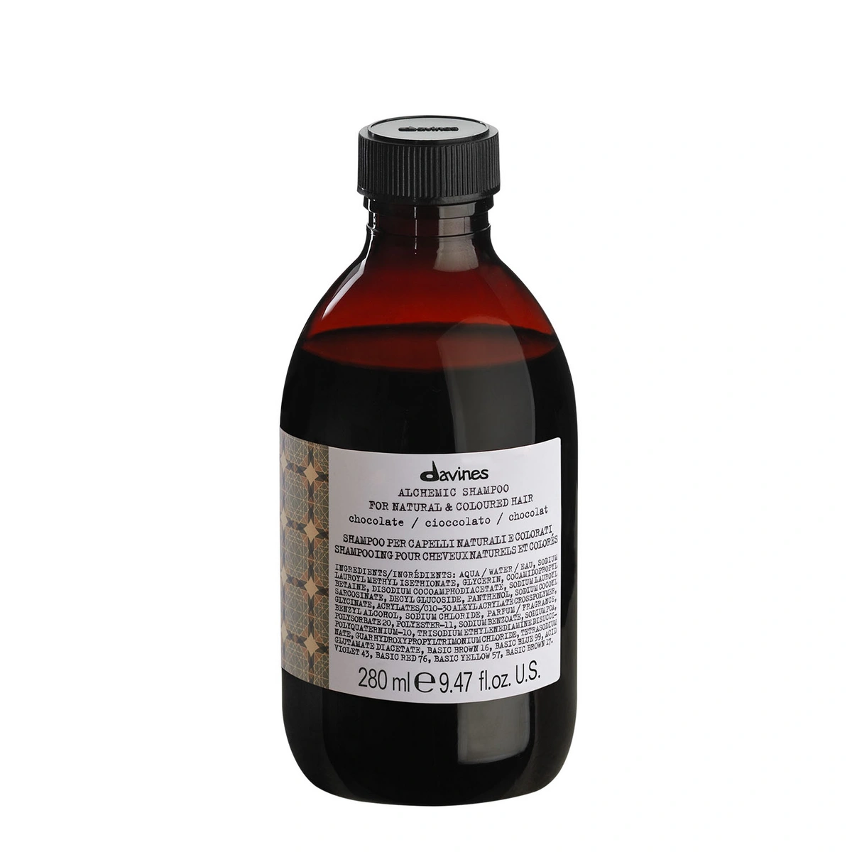 DAVINES ALCHEMIC szampon do włosów Shampoo Chocolate 280 ml