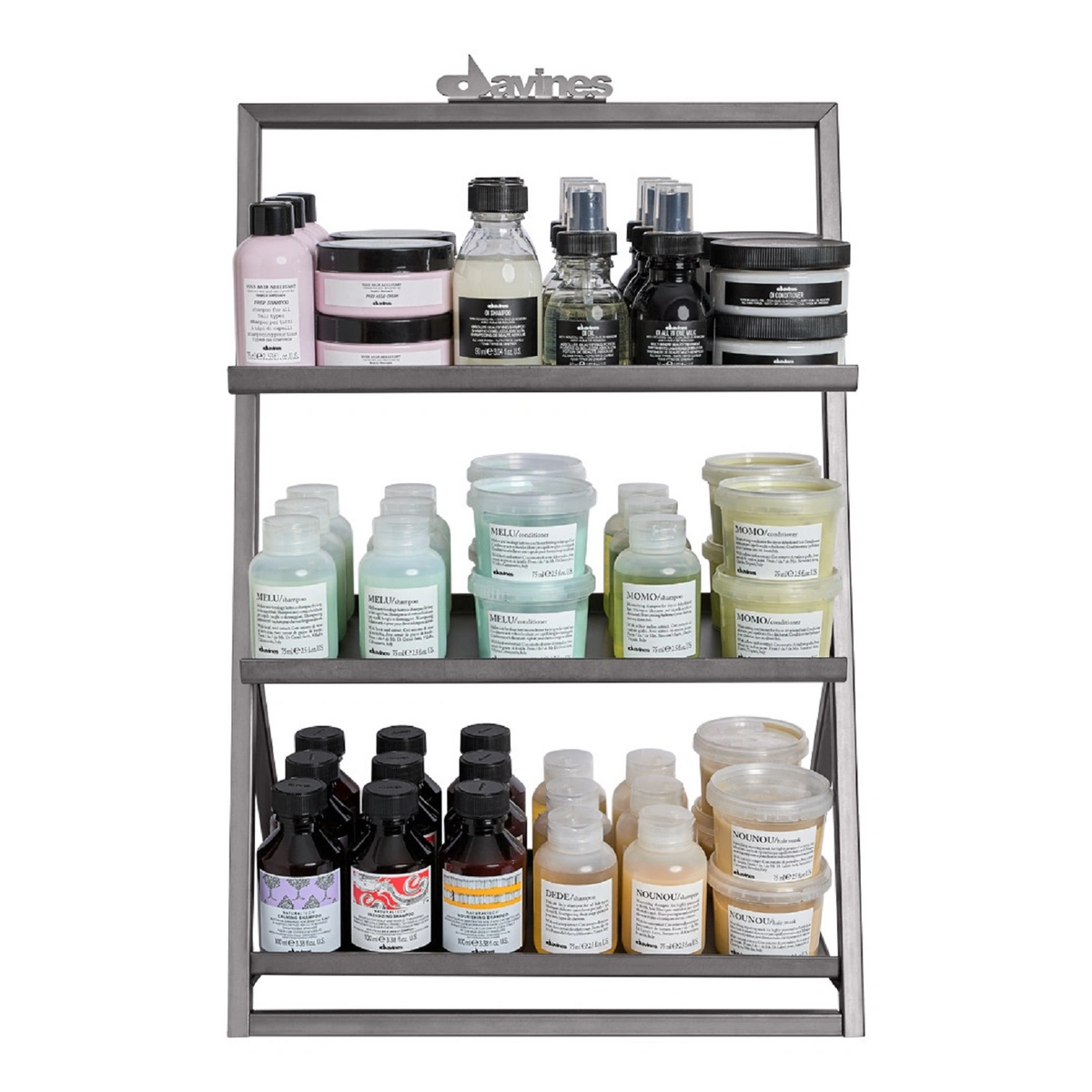 DAVINES Ekspozytor metalowy na mini produkty DISPLAY