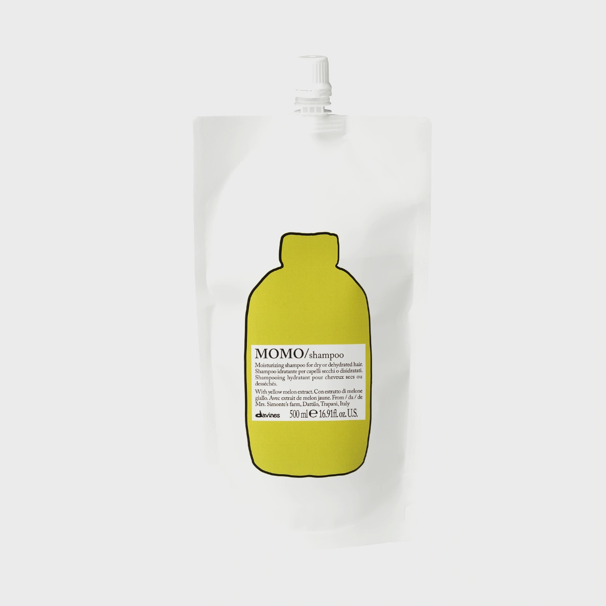 DAVINES ESSENTIAL HAIRCARE szampon do włosów MOMO Shampoo Refill 500 ml