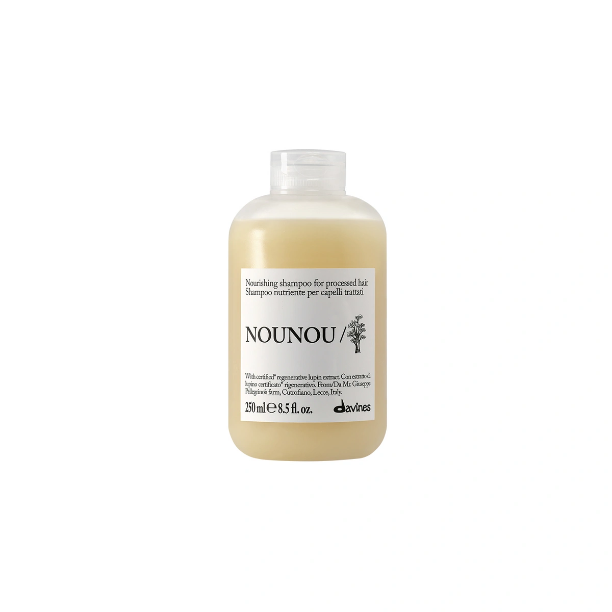 DAVINES NEW ESSENTIAL HAIRCARE szampon do włosów NOUNOU Shampoo 250 ml
