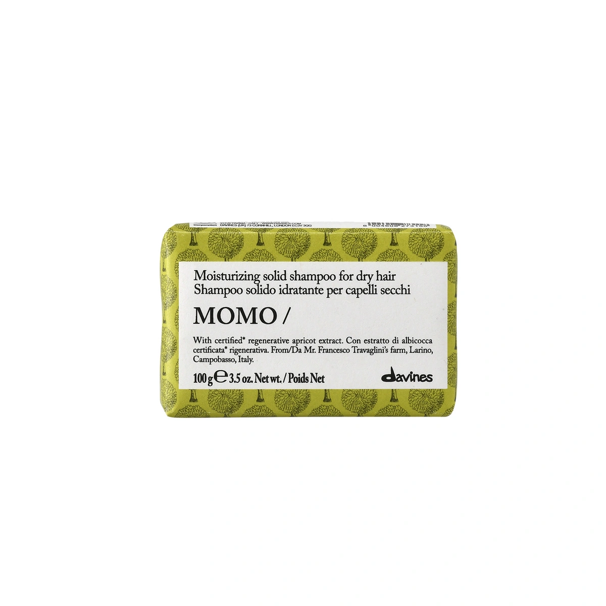 DAVINES NEW ESSENTIAL HAIRCARE szampon do włosów w kostce MOMO Shampoo bar 100 g