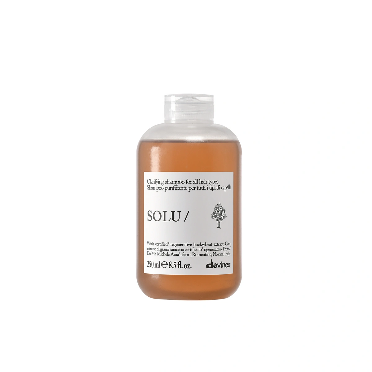 DAVINES NEW ESSENTIAL HAIRCARE szampon do włosów SOLU Shampoo 250 ml