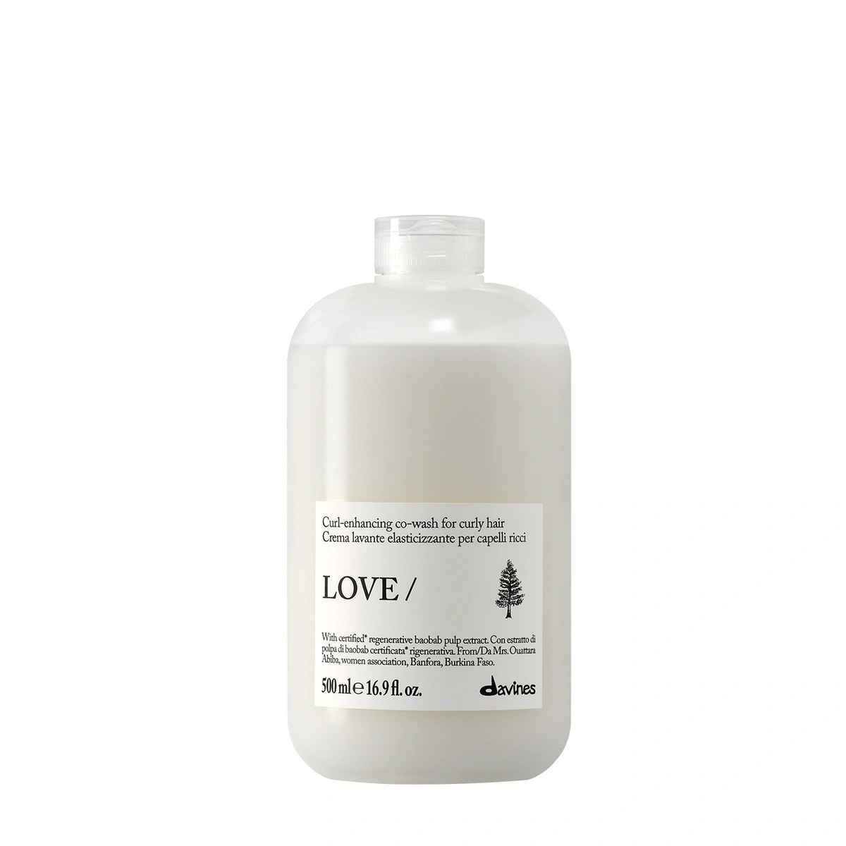 DAVINES NEW ESSENTIAL HAIRCARE odżywka myjąca do włosów LOVE CURL Cowash 500 ml
